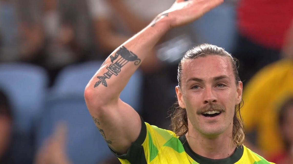 گل پنجم استرالیا به اندونزی (دبل جکسون ایروین)