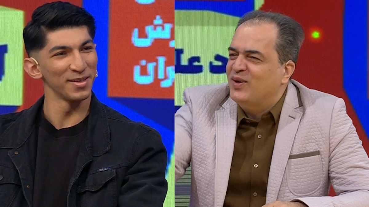 شوخی های پیمان یوسفی و آرین سلیمی روی آنتن زنده