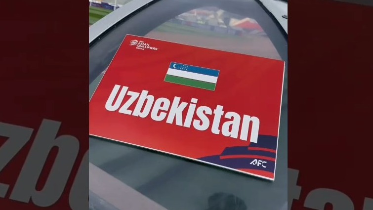 ویدیو صفحه فدراسیون فوتبال ازبکستان از ورزشگاه آزادی