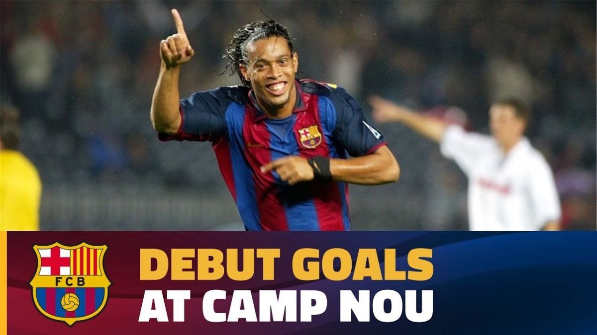 اولین گل های ستارگان بزرگ بارسلونا