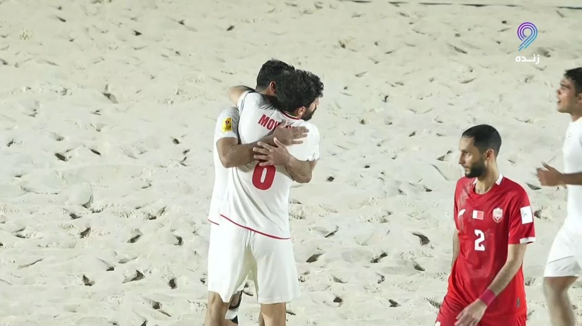 گل نهم ساحلی ایران به بحرین (دبل علی ناظم)