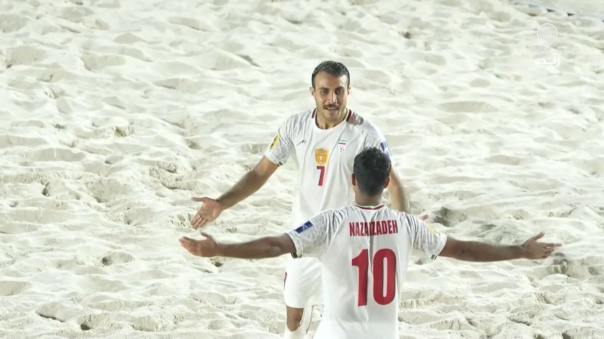 گل دهم ساحلی ایران به بحرین (هت تریک میرشکاری)