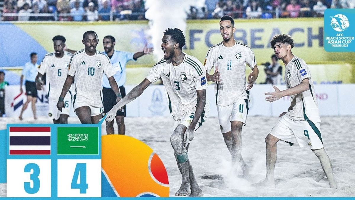 گل‌های فوتبال ساحلی عربستان 4-3 تایلند