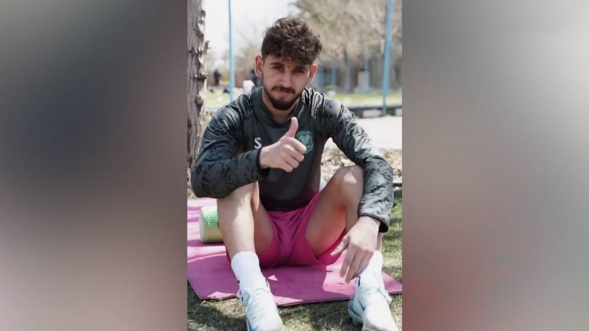 آخرین جلسه تمرینی خیبر پیش از دیدار با استقلال