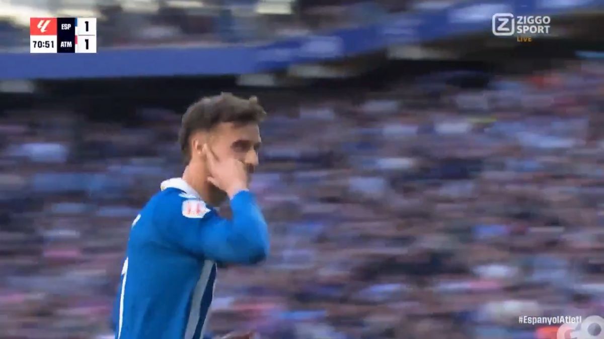 گل اول اسپانیول به اتلتیکو مادرید (خاویر پوادو)