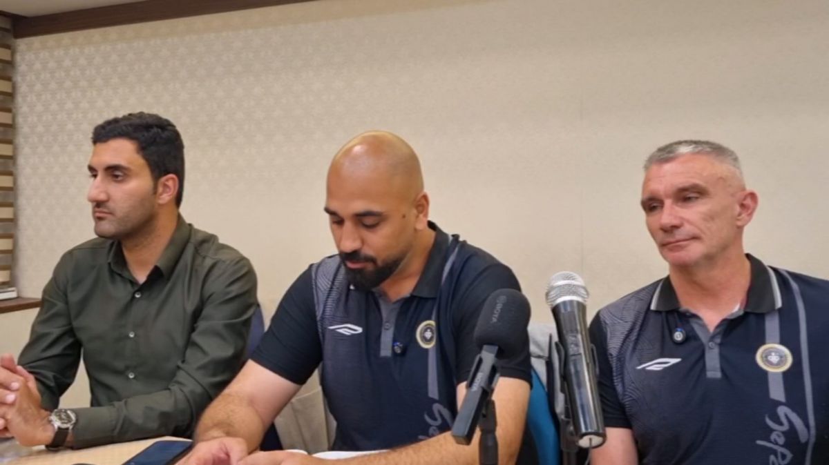 صحبت‌های کارترون سرمربی سپاهان پیش از بازی با فولاد