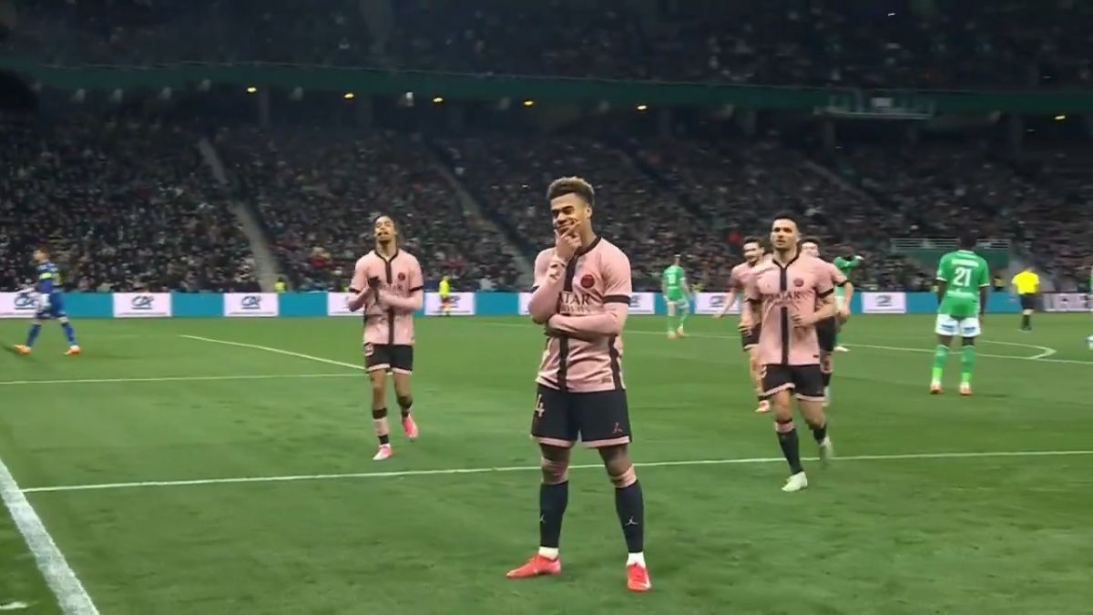 گل سوم پاری سن ژرمن به سن اتین (دزیره دوئه)