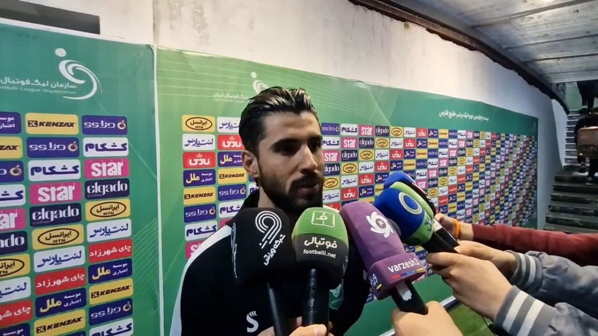 کری و مصاحبه بازیکنان خیبر خرم آباد پس از تساوی مقابل استقلال