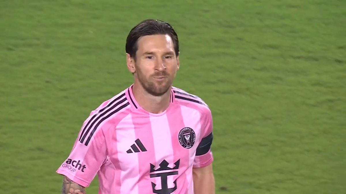 گل دوم اینتر میامی به فیلادلفیا (لیونل مسی)