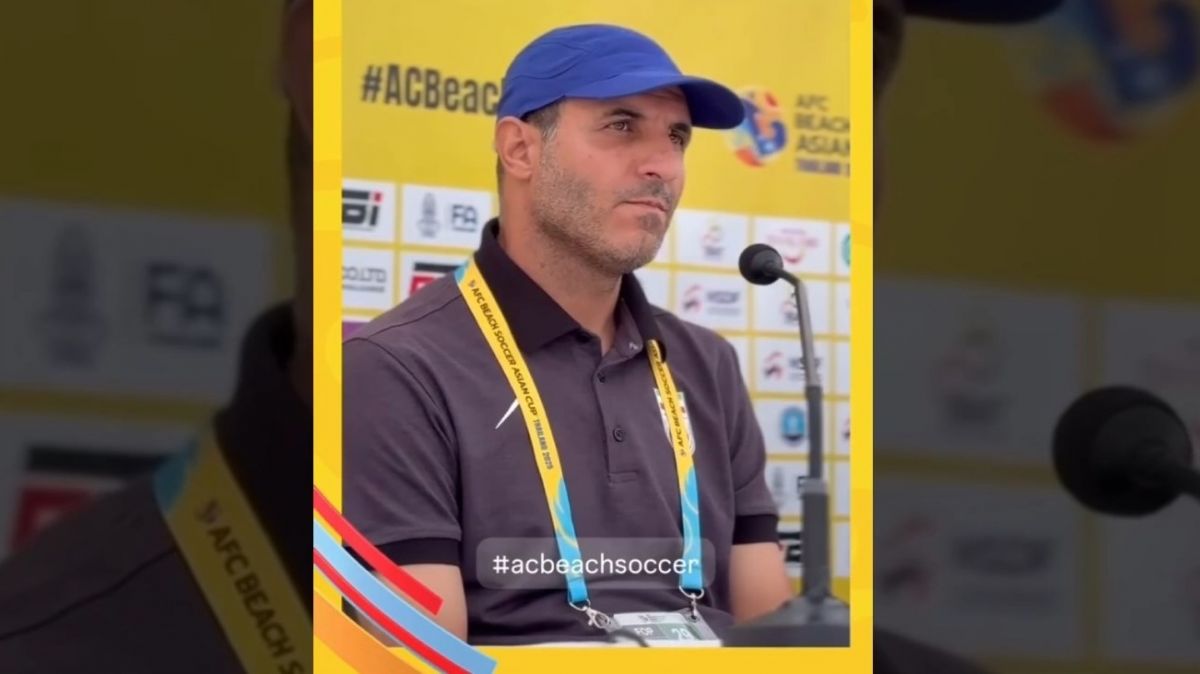 صحبتهای علی نادری و عباس رضایی در نشست پیش از دیدار فینال مقابل عمان