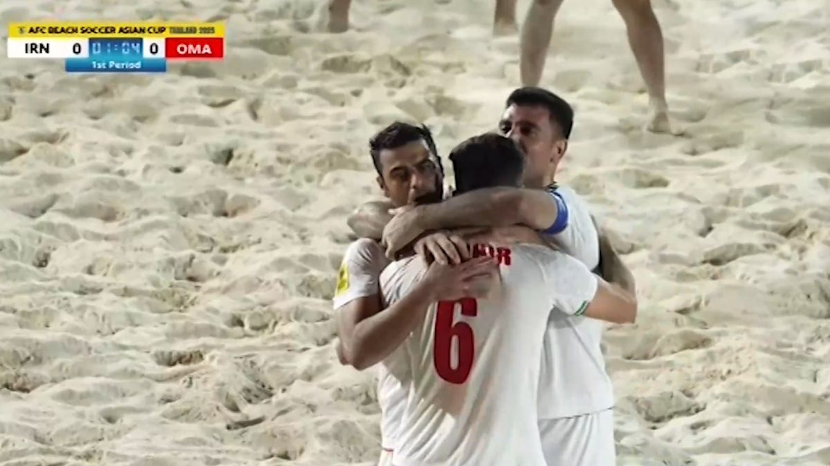 گل اول ساحلی ایران به عمان (مهدی شیرمحمدی)