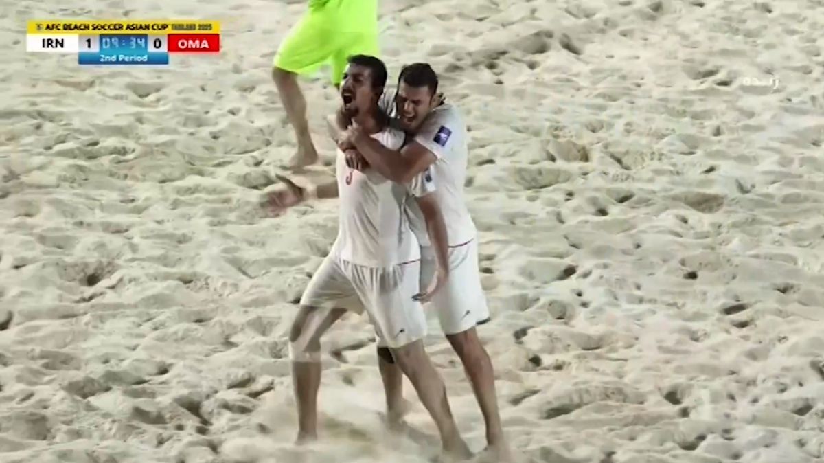 گل دوم ساحلی ایران به عمان (رضا امیری زاده)