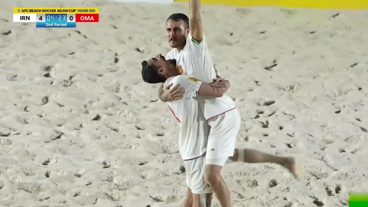 گل پنجم ساحلی ایران به عمان (علی میرشکاری)