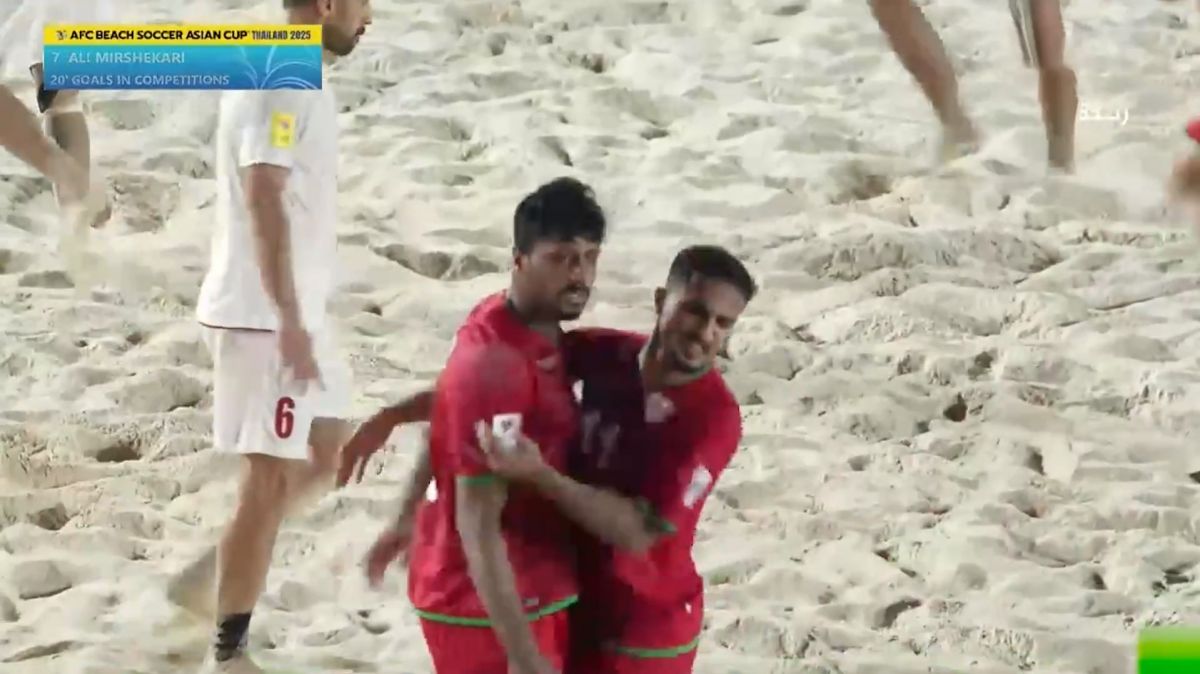 گل اول ساحلی عمان به ایران (سامی بولیشی)