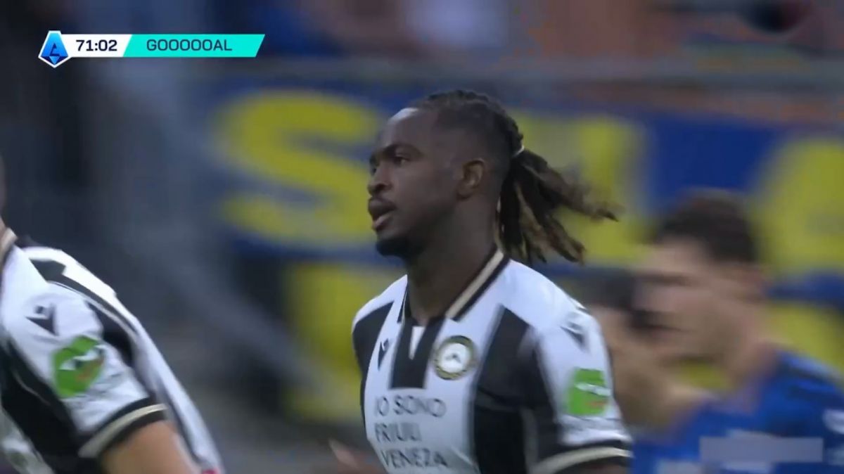 گل اول اودینزه به اینتر (سوپر گل عمر سولت)