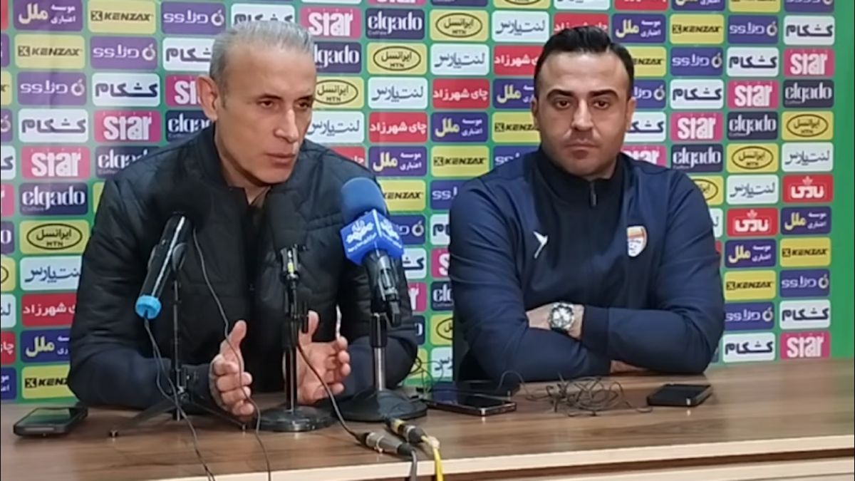 صحبت های گل‌محمدی در کنفرانس بعد از بازی با سپاهان