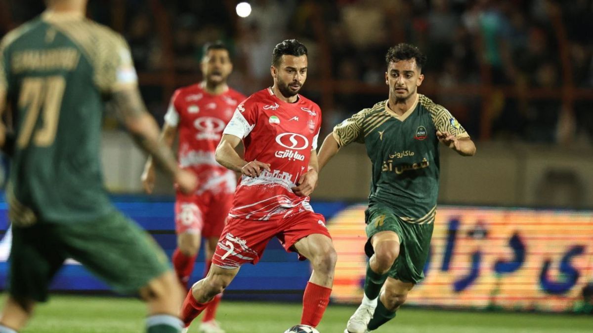 بازی کامل شمس آذر 3-2 پرسپولیس