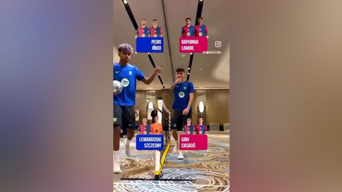 لحظات جذابی از بارسای هانسی فلیک در هتل