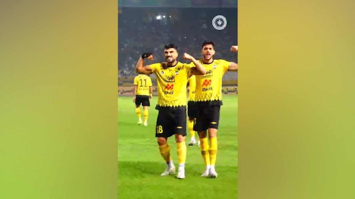 گل‌های سپاهان به فولاد از نمایی متفاوت