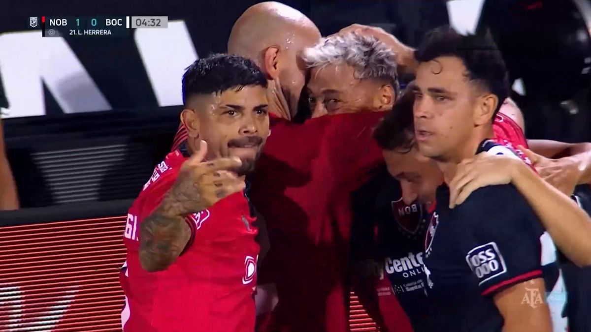 گلهای بازی نیولز اولد بویز 2-0 بوکاجونیورز