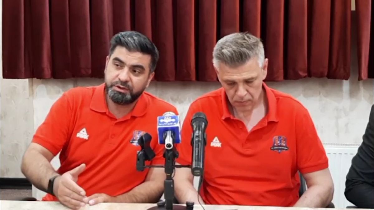 نشست خبری میلوشویچ پیش از دیدار مقابل مس رفسنجان