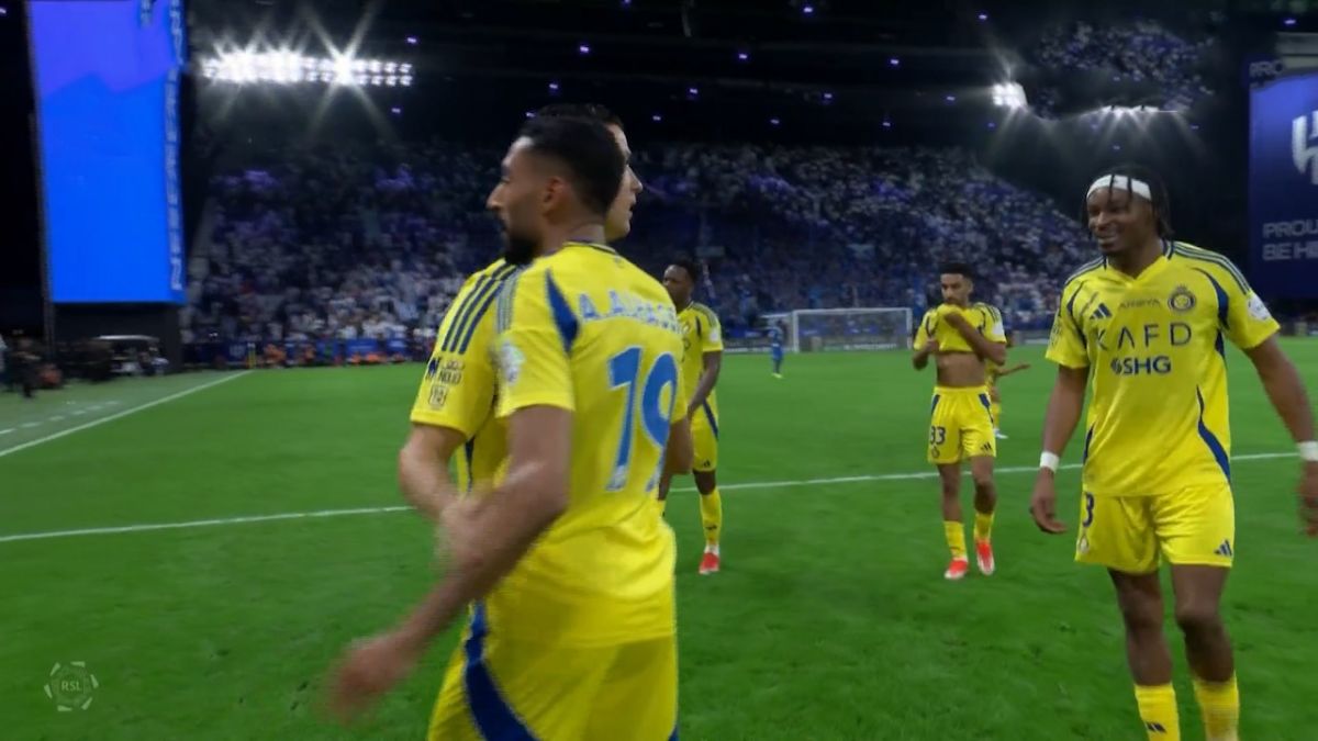 گل اول النصر به الهلال (علی الحسن)