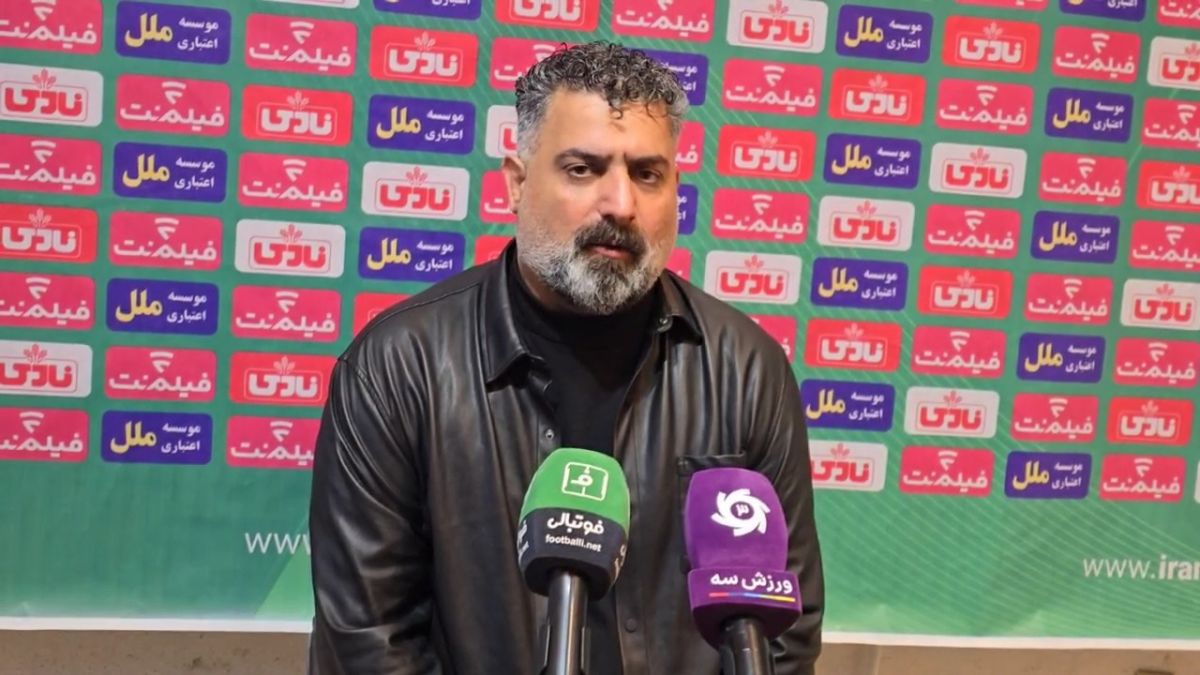 نشست خبری بعد از بازی نفت مسجدسلیمان - آریو اسلامشهر