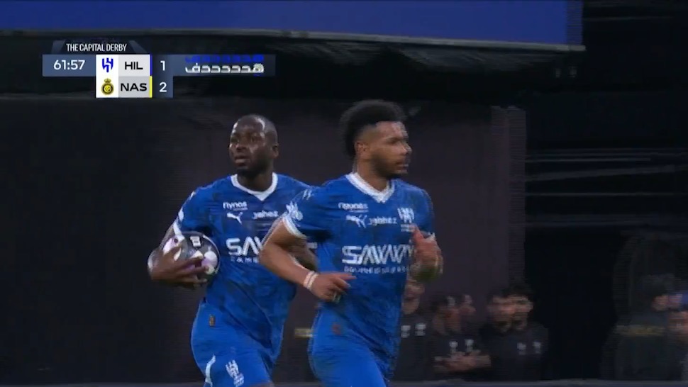 گل اول الهلال به النصر (علی البلیهی)