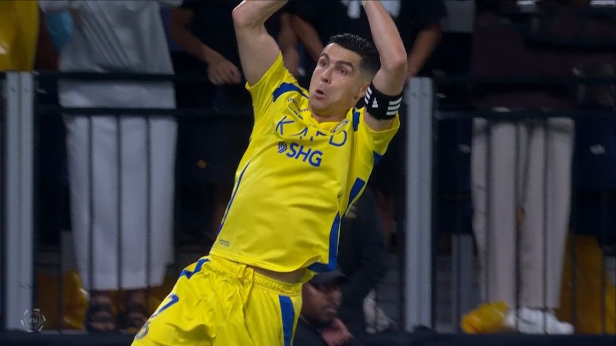 گل سوم النصر به الهلال (دبل کریستیانو رونالدو)