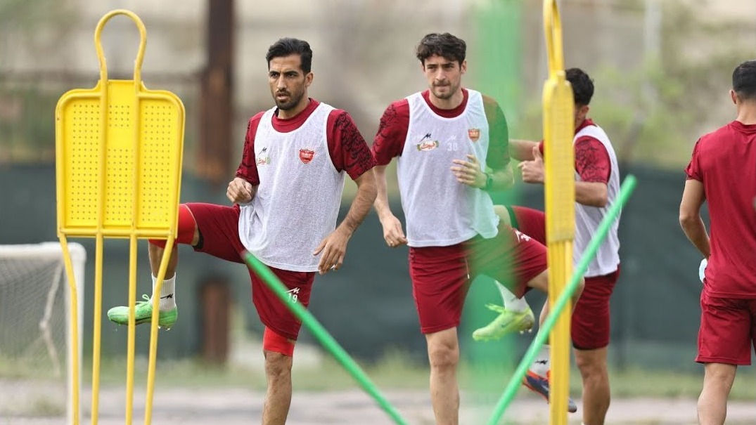 تمرین پرسپولیس برای تقابل با استقلال خوزستان