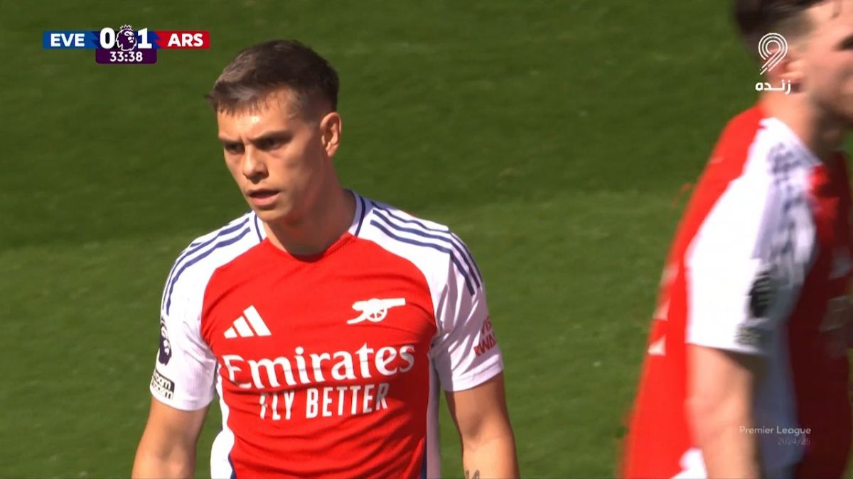 گل اول آرسنال به اورتون (تروسار)