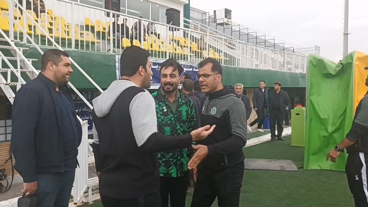 درگیری میان مدیر رسانه‌ای سپاهان و مربی آلومینیوم اراک