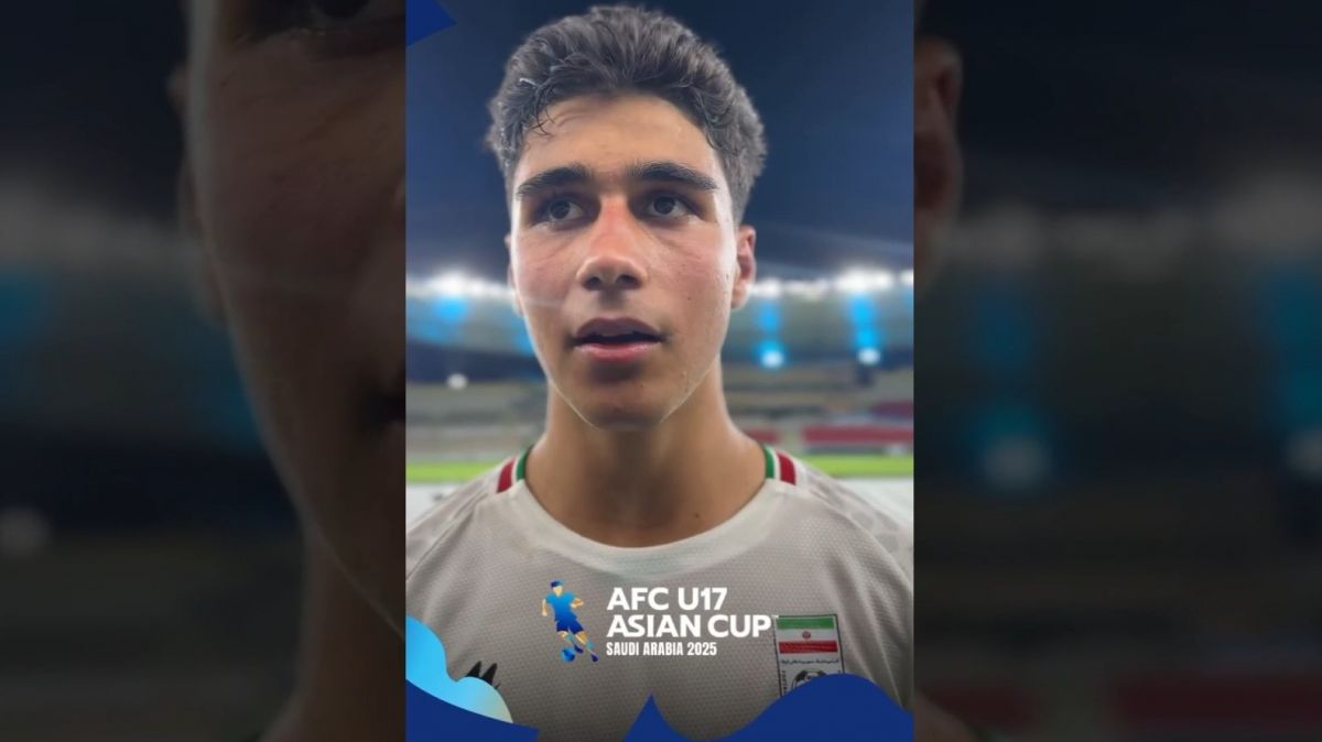 پرتاب اوت های آکروباتیک محمدرضا یوسفی در بازی تیم نوجوانان