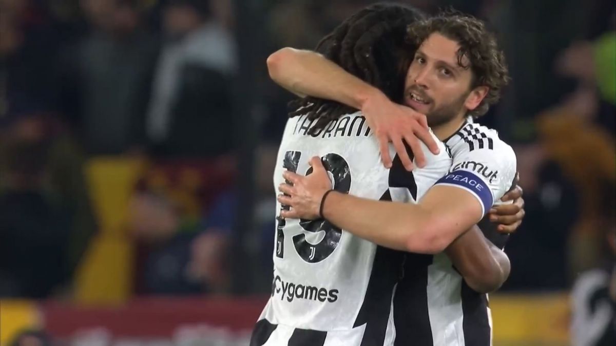 گل اول یوونتوس به رم (مانوئل لوکاتلی)