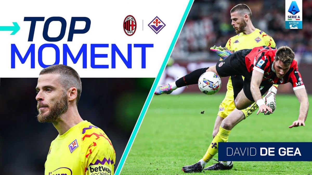 سیوهای دیدنی داوید دخیا در دیدار مقابل میلان