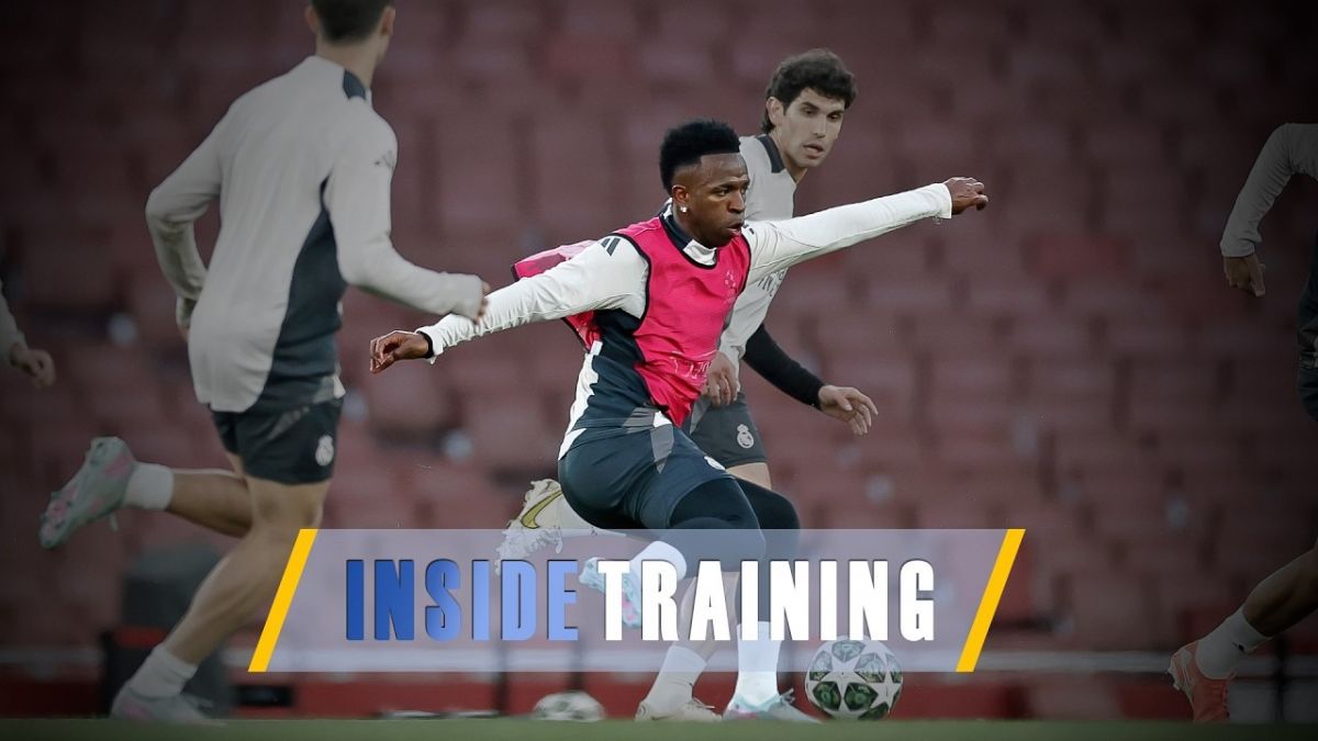 آخرین تمرین رئال مادرید برای تقابل با آرسنال