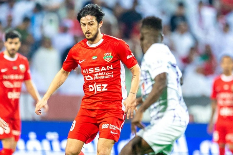 تساوی بدون گل شباب الاهلی مقابل العین