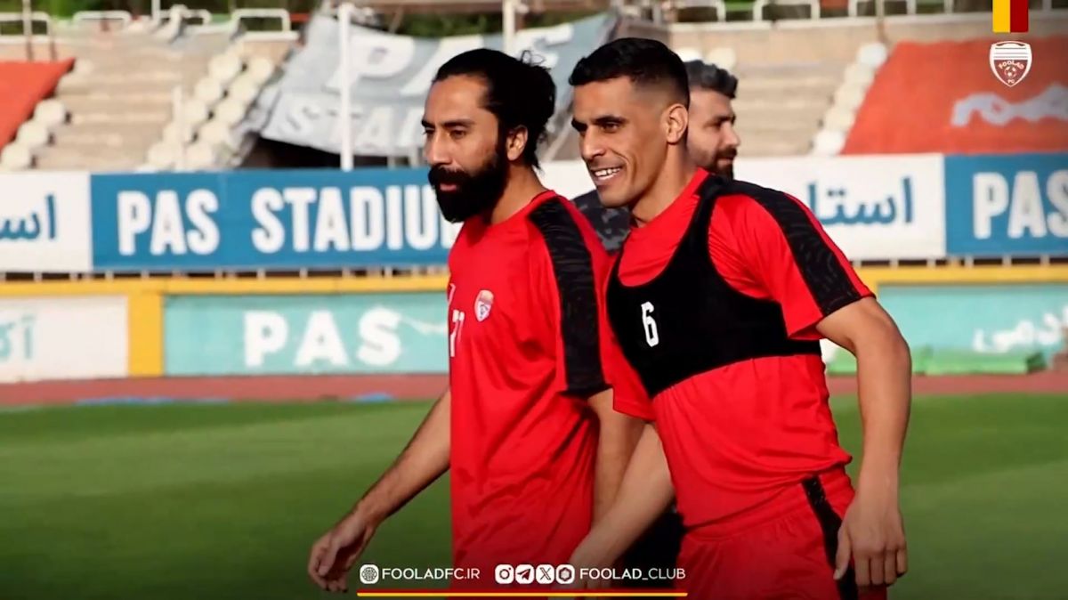 آخرین تمرینات فولاد پیش از دیدار حساس مقابل استقلال