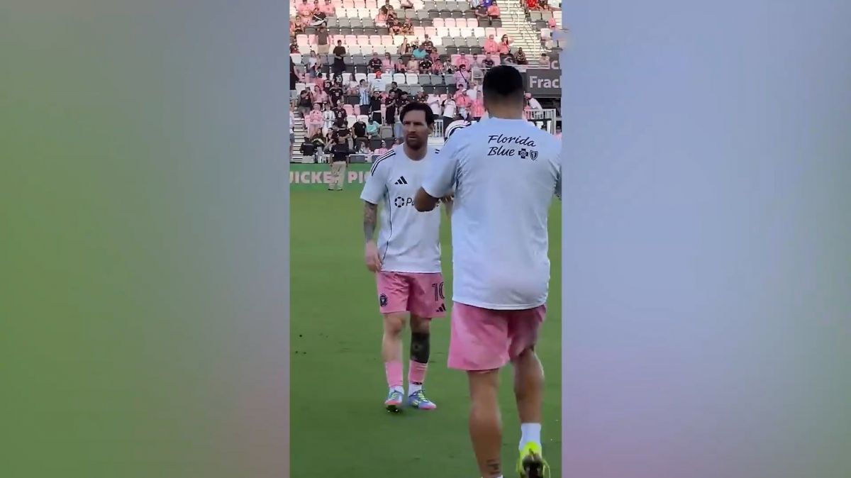 گرم کردن به سبک مسی و سوارز در اینتر میامی