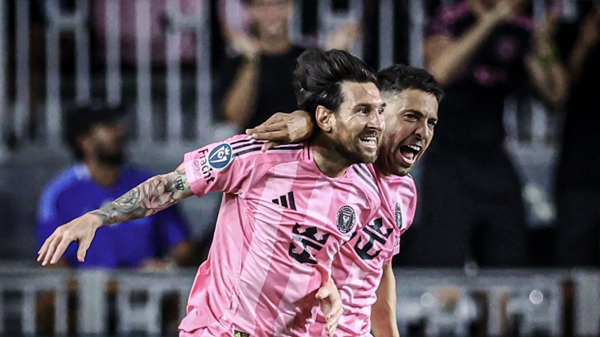 گل سوم اینتر میامی به لس آنجلس اف سی (دبل لیونل مسی)