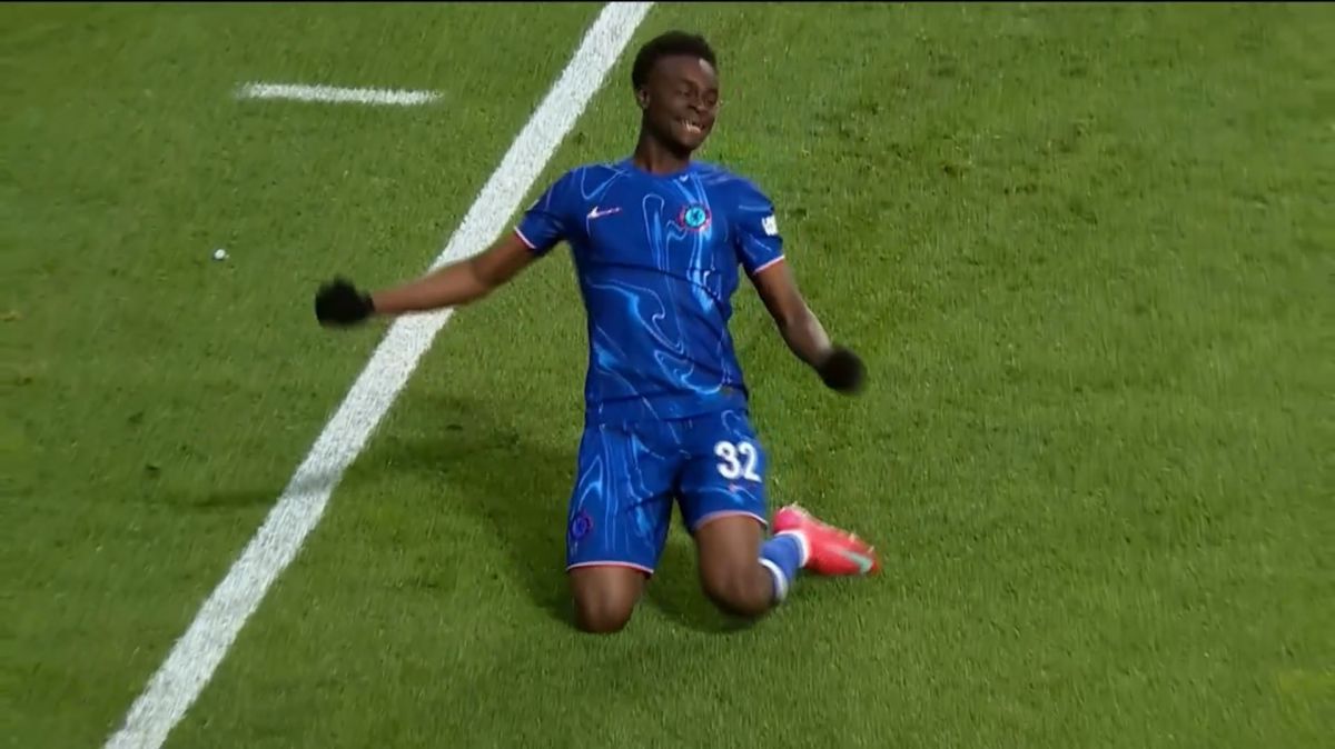 گل اول چلسی به لگیا ورشو (تایریک جورج)