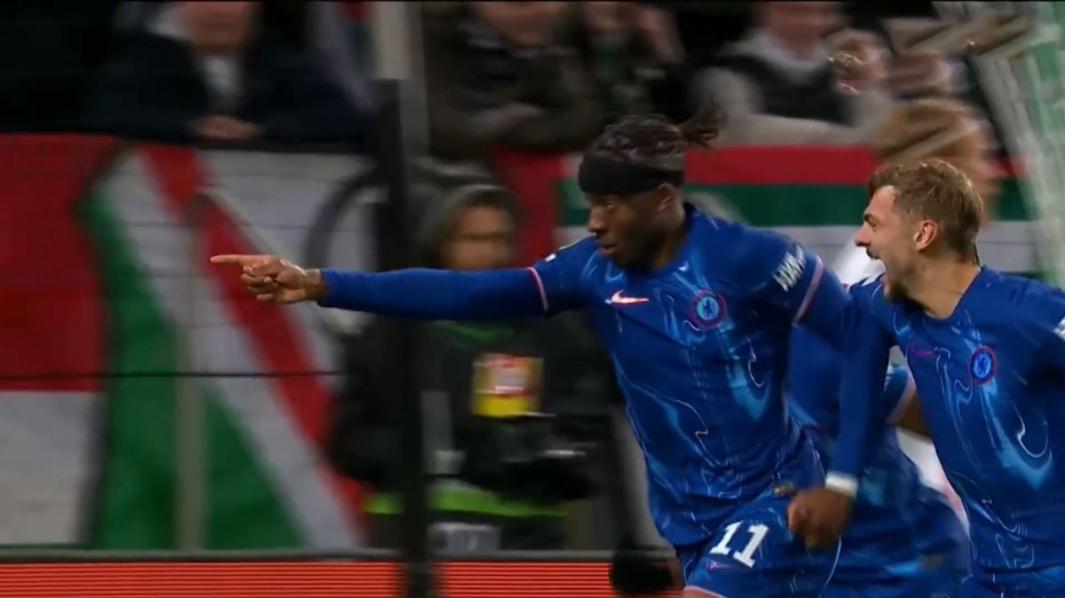 گل سوم چلسی به لگیا ورشو (دبل مادوئکه)