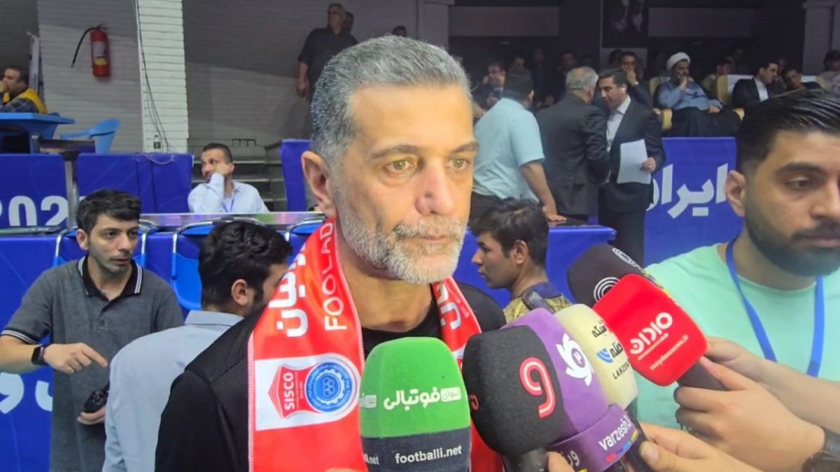 صحبتهای بهروز عطایی سرمربی فولاد سیرجان پس از قهرمانی در رقابت های لیگ برتر والیبال