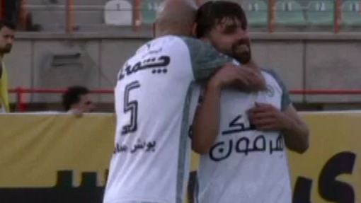 گل اول ذوب آهن به شمس آذر قزوین (پدرام قاضی پور)