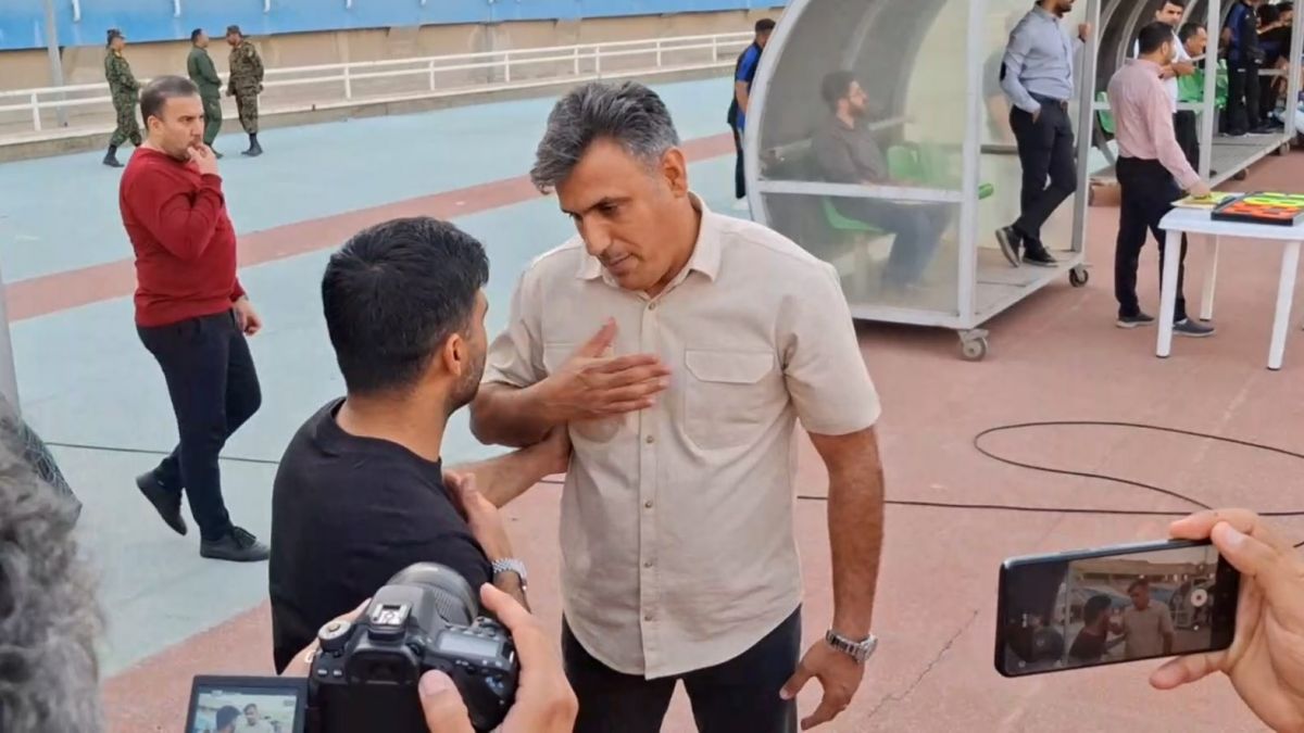 خوش و بش کادرفنی استقلال خوزستان و هوادار