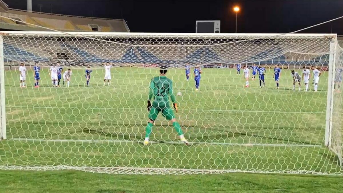 پنالتی از دست رفته استقلال خوزستان مقابل هوادار از قاب دوربین فوتبالی