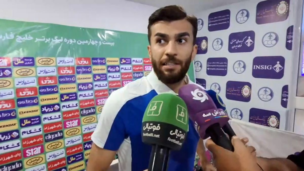 صحبت‌های بازیکنان استقلال خوزستان بعد از بازی برابر هوادار
