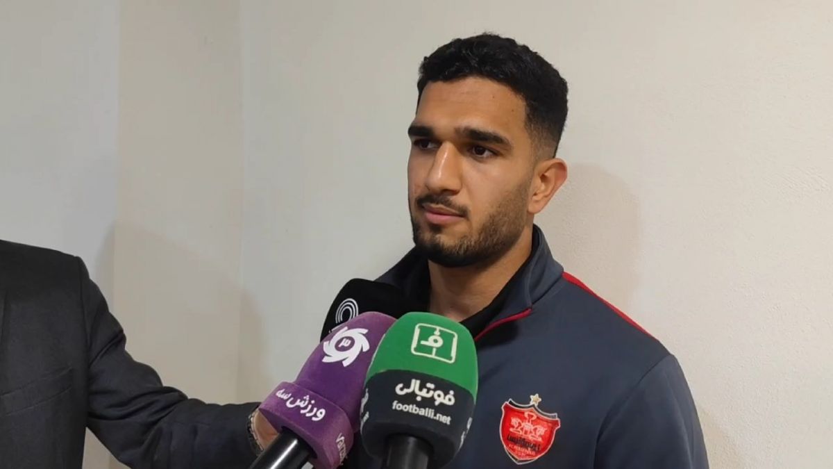 صحبت های علیرضا عنایت زاده گلزن پرسپولیس بعد از بازی با نساجی