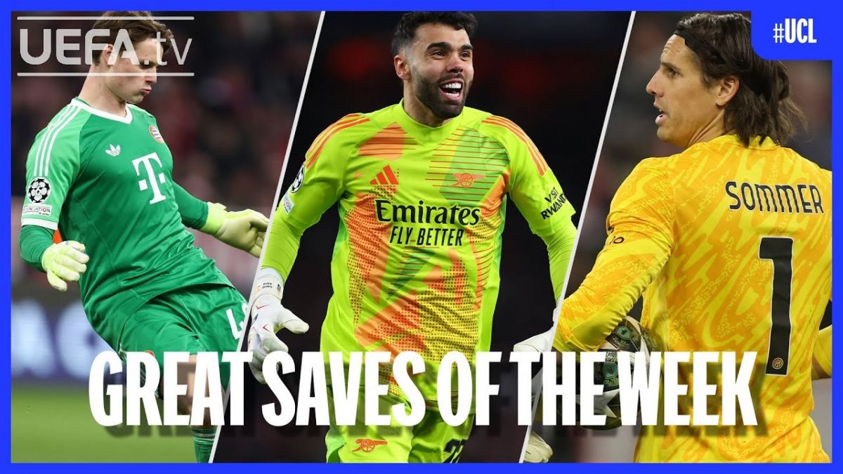 برترین سیوهای دور رفت مرحله یک چهارم لیگ قهرمانان اروپا