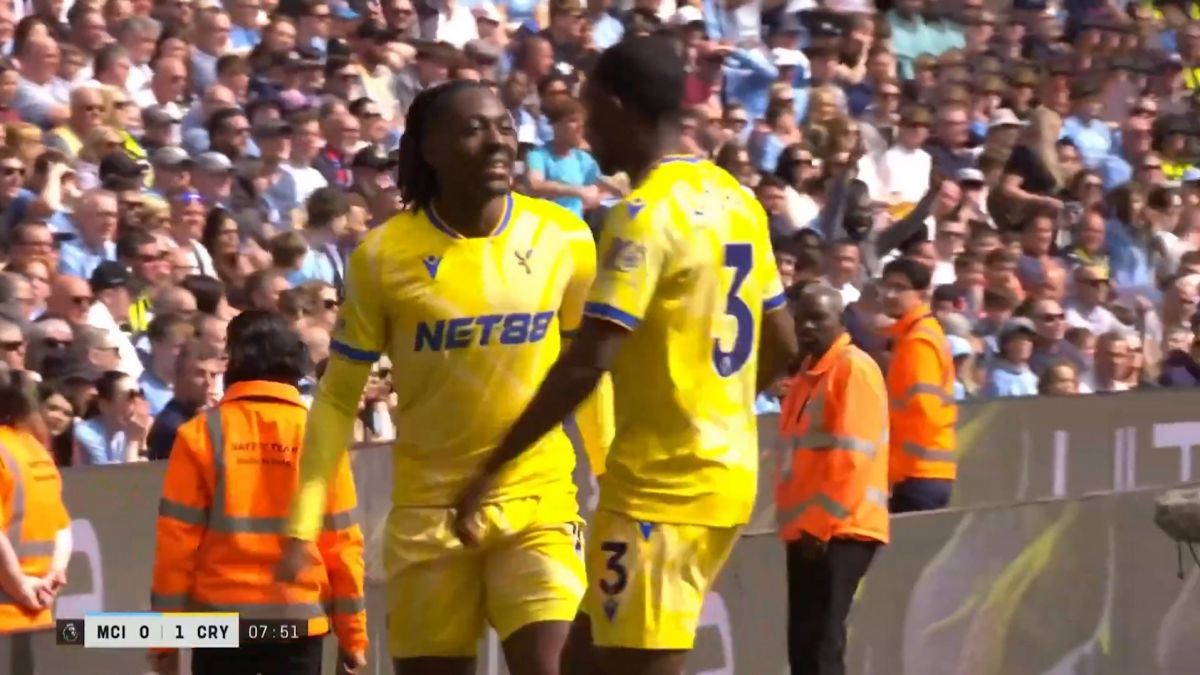 گل اول کریستال پالاس به منچسترسیتی (ابرچی ازه)